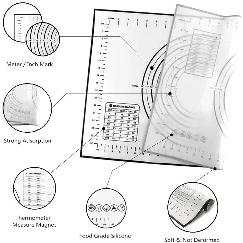 Silicone Baking Mat Kneading