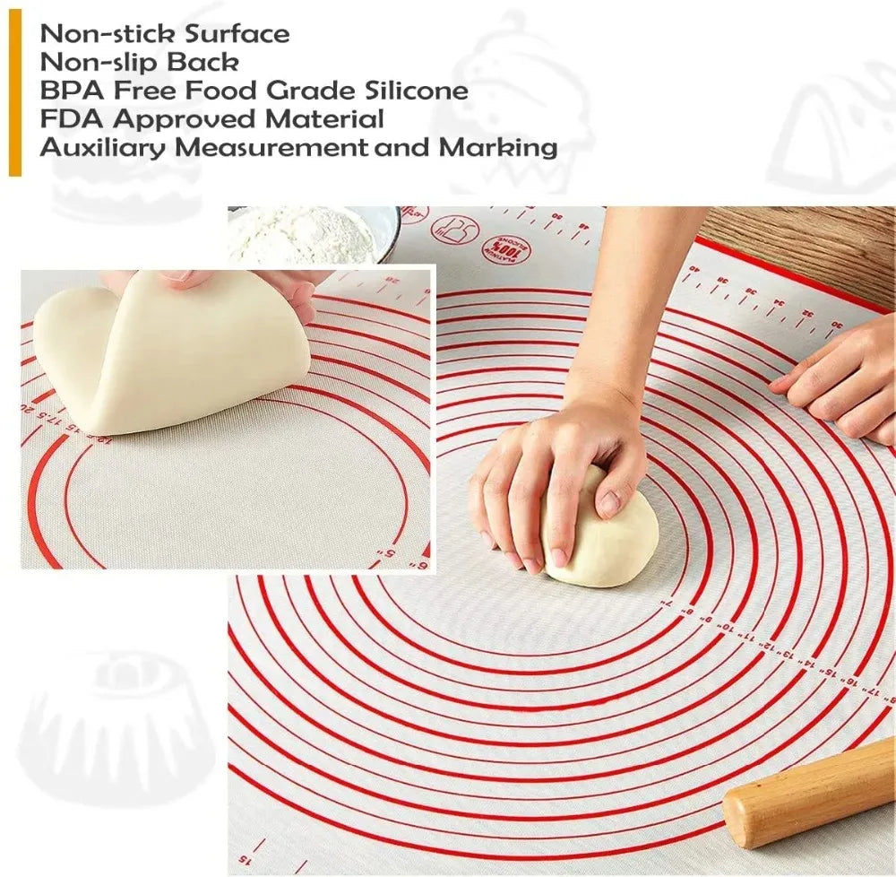 Silicone Baking Mat Kneading