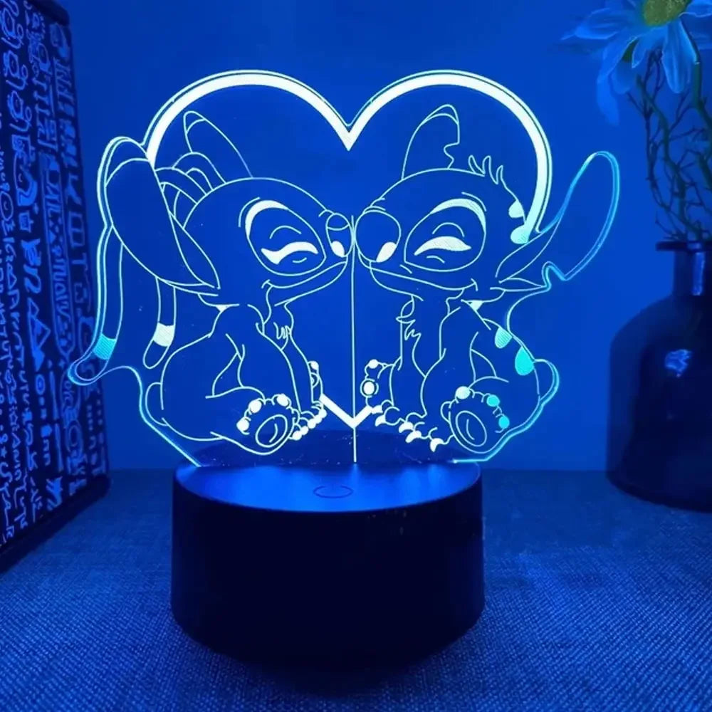 3D Illusion Stitch Lamp